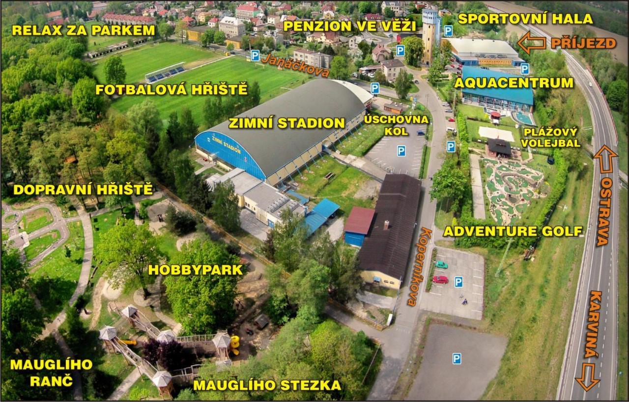 Penzion Ve Vezi Bohumín Exterior foto